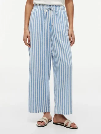 Pantaloni leggeri in misto lino