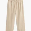Pantaloni leggeri in misto lino