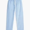 Pantaloni senza chiusura in misto cotone e lino Pantaloni senza chiusura in misto cotone e lino