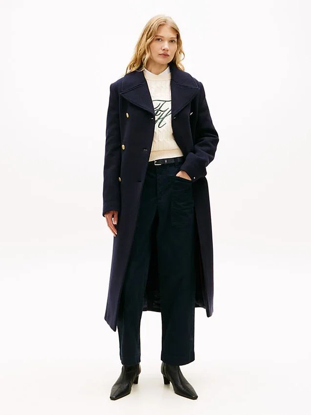 Pantaloni utility a gamba larga elasticizzati Pantaloni utility a gamba larga elasticizzati