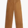 Pantaloni utility a gamba larga elasticizzati Pantaloni utility a gamba larga elasticizzati