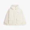 Parka corta con cappuccio idrorepellente Parka corta con cappuccio idrorepellente
