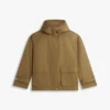 Parka corta con cappuccio idrorepellente Parka corta con cappuccio idrorepellente