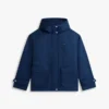 Parka corta con cappuccio idrorepellente Parka corta con cappuccio idrorepellente