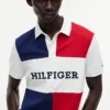 Polo a blocchi di colore dalla vestibilità regolare