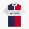 Polo a blocchi di colore dalla vestibilità regolare