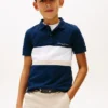 Polo a blocchi di colore per bambini