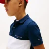 Polo a blocchi di colore per bambini