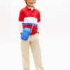 Polo a blocchi di colore per bambini