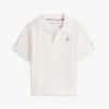 Polo a maglia traforata per bambina Polo a maglia traforata per bambina