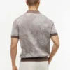 Polo a maniche corte con stampa tropicale Polo a maniche corte con stampa tropicale