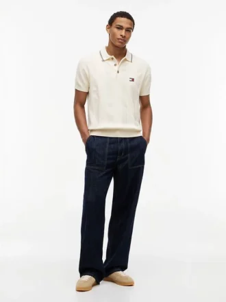 Polo a maniche corte Tommy Jeans in pantaloncini Polo a maniche corte Tommy Jeans in pantaloncini