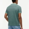 Polo a righe in interlock dalla vestibilità regolare
