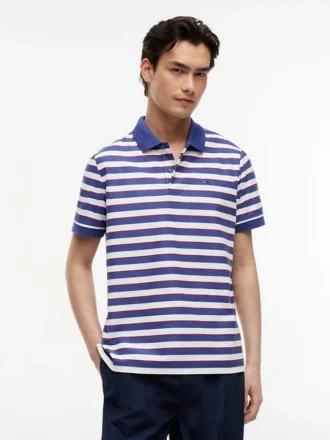 Polo a righe Tommy Jeans Regular Fit