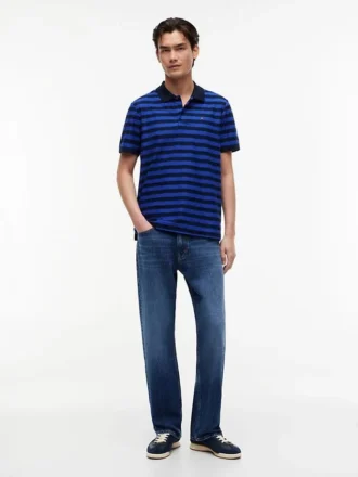 Polo a righe Tommy Jeans Regular Fit