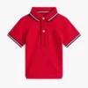 Polo con bordi a contrasto per neonati Polo con bordi a contrasto per neonati
