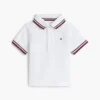 Polo con bordi a contrasto per neonati Polo con bordi a contrasto per neonati