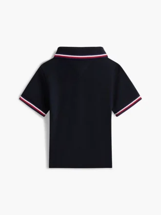 Polo con bordi a contrasto per neonati