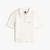 Polo con bordi a foglia di lattuga Tommy Jeans Polo con bordi a foglia di lattuga Tommy Jeans