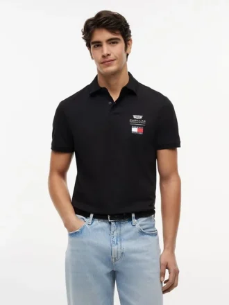 Polo con logo Tommy x Cadillac F1® Team
