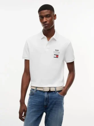Polo con logo Tommy x Cadillac F1® Team