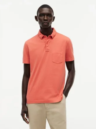 Polo con taschino in jersey dalla vestibilità regolare