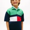 Polo da rugby a blocchi di colore per bambini Polo da rugby a blocchi di colore per bambini