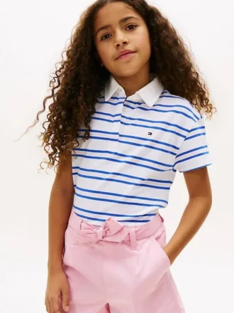 Polo da rugby a righe per bambini