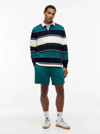 Polo da rugby a righe Tommy Jeans