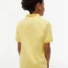 Polo elasticizzata con logo a blocchi di colore per bambini Polo elasticizzata con logo a blocchi di colore per bambini