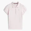 Polo elasticizzata con maniche a sbuffo per bambini Polo elasticizzata con maniche a sbuffo per bambini