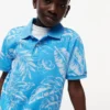 Polo elasticizzata con stampa tropicale per bambini Polo elasticizzata con stampa tropicale per bambini