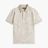 Polo elasticizzata con stampa tropicale per bambini Polo elasticizzata con stampa tropicale per bambini