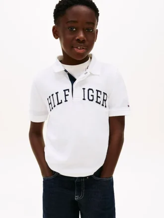 Polo Hilfiger con grafica per bambini