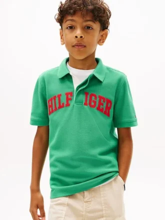 Polo Hilfiger con grafica per bambini