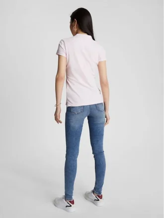 Polo in cotone elasticizzato dalla vestibilità slim