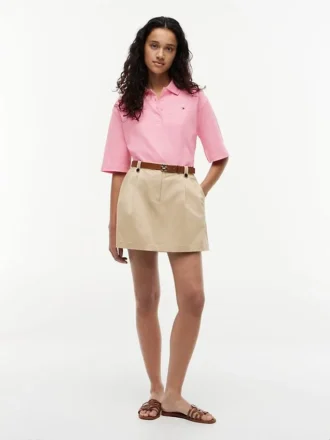 Polo in cotone interlock dalla vestibilità comoda