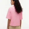 Polo in cotone interlock dalla vestibilità comoda Polo in cotone interlock dalla vestibilità comoda