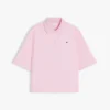 Polo in cotone interlock dalla vestibilità comoda Polo in cotone interlock dalla vestibilità comoda