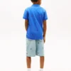 Polo per bambini con stampa bandiera su tutta la superficie Polo per bambini con stampa bandiera su tutta la superficie