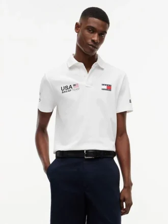 Polo replica Tommy x US SailGP Team