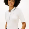 Polo slim fit a maniche corte con bordi Polo slim fit a maniche corte con bordi