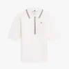 Polo slim fit a maniche corte con bordi Polo slim fit a maniche corte con bordi