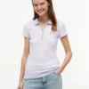 Polo slim fit con zip Polo slim fit con zip