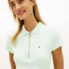 Polo slim fit con zip Polo slim fit con zip
