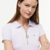 Polo slim fit con zip Polo slim fit con zip