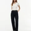 Polo slim fit con zip e strisce da rugby Polo slim fit con zip e strisce da rugby