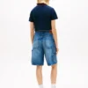 Polo Tommy Jeans dal taglio boxy e corto