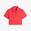 Polo Tommy Jeans dal taglio boxy e corto
