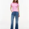 Polo Tommy Jeans Slim Fit in maglia a costine